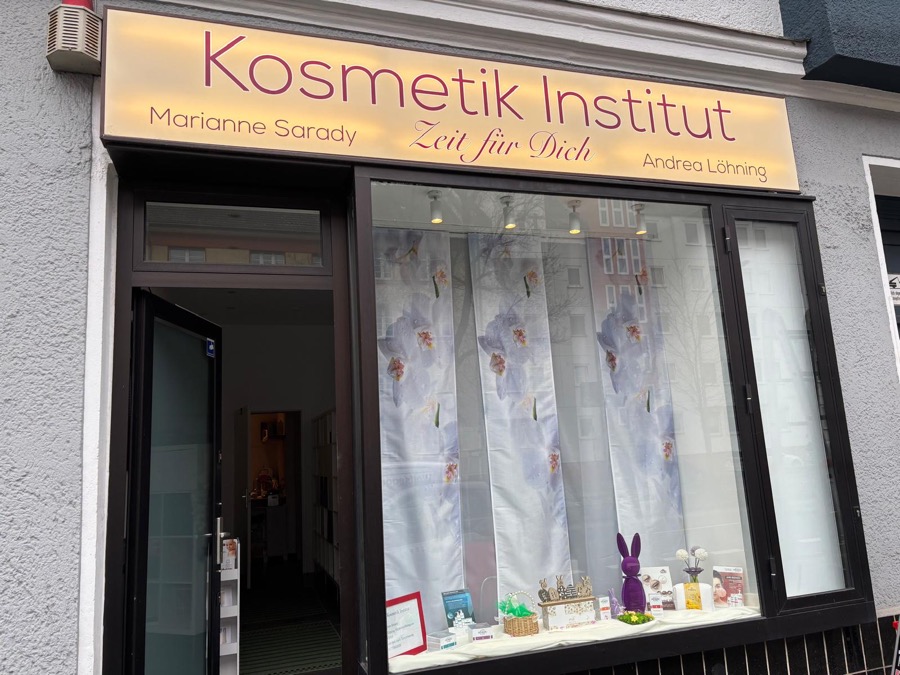 Ladenfront Zeit fuer Dich - Kosmetik Institut Berlin Tempelhof